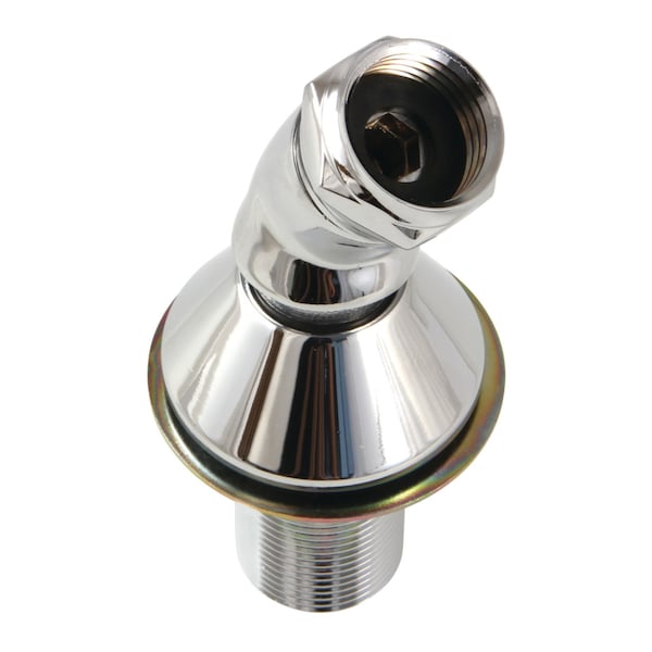 Deck Mount Hand Shower Holder for Roman Tub Faucet, Polished Chrome